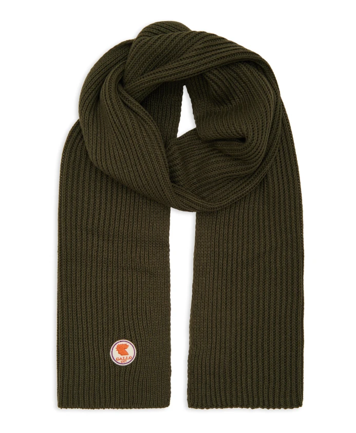 Однотонный шарф в рубчик Gallo, зеленый
Однотонный шарф в рубчик Gallo, зеленый