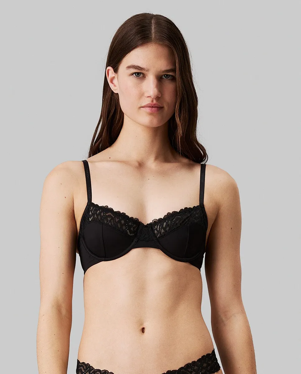 Бюстгальтер-тройка без пены - Ck Attraction Calvin Klein, черный
Бюстгальтер-тройка без пены - Ck Attraction Calvin Klein, черный