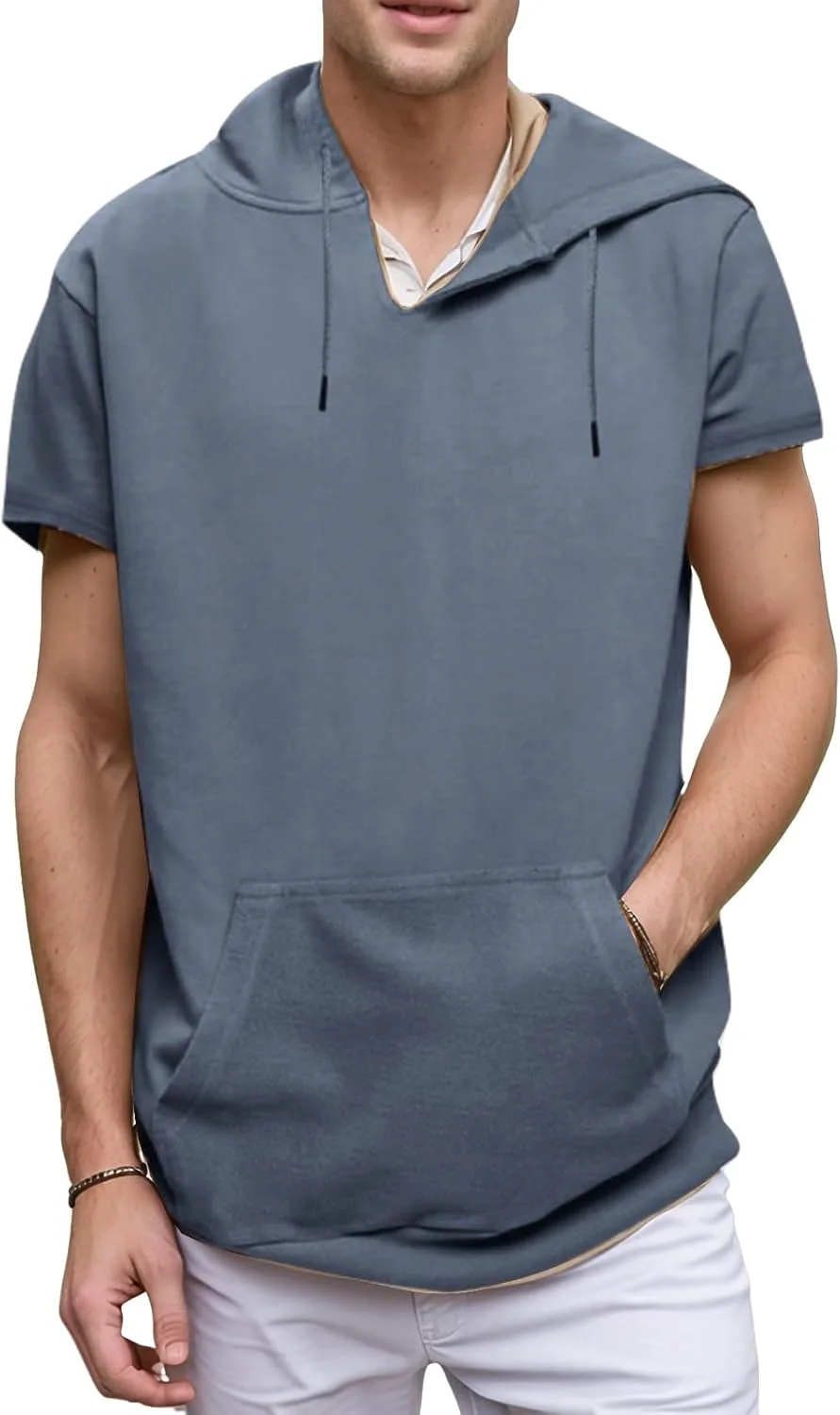 Мужской худи с капюшоном, длинный рукав, вельвет, с карманом CHXLQQX
Мужской худи с капюшоном, длинный рукав, вельвет, с карманом CHXLQQX