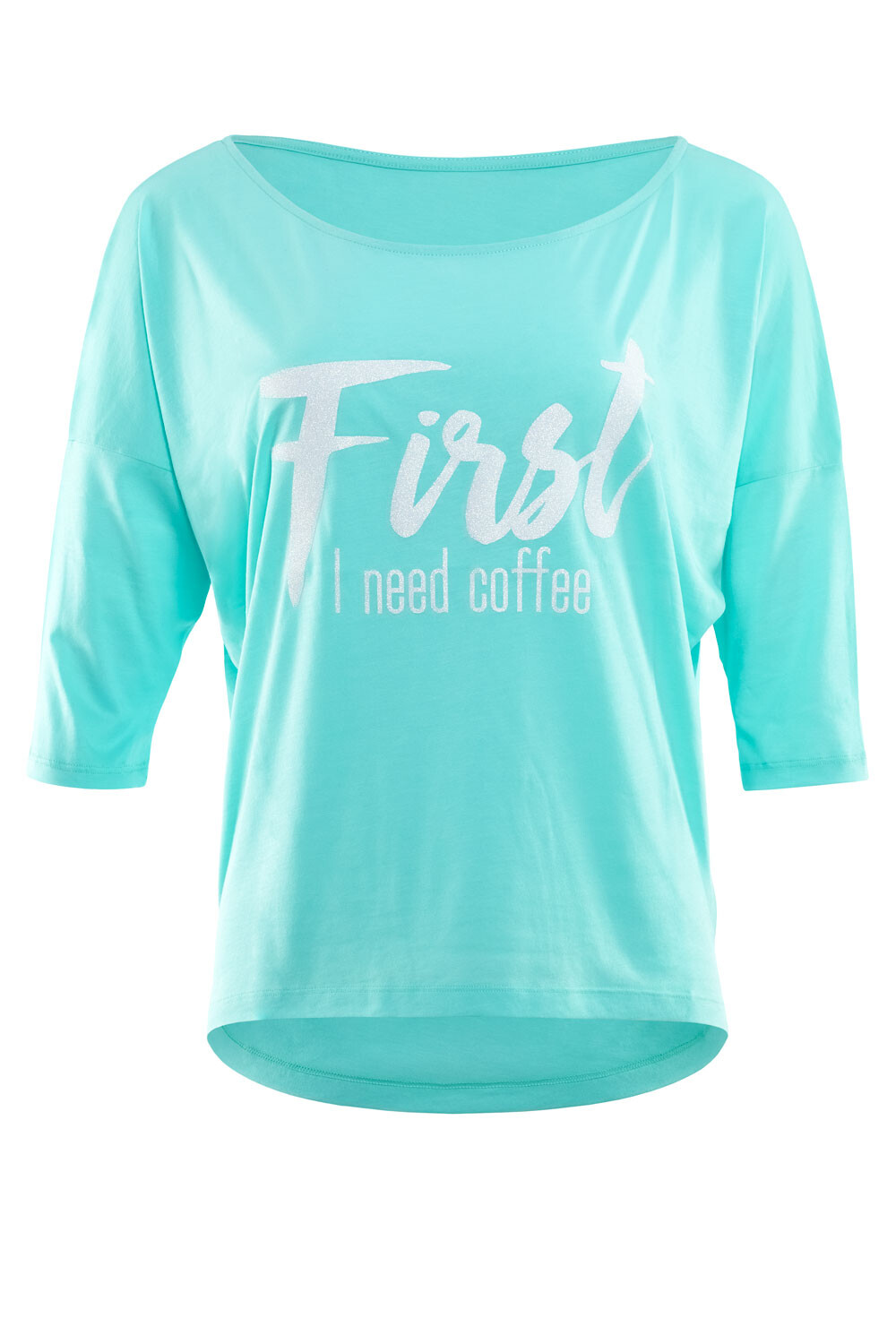 Спортивная футболка Winshape ¾ Arm Shirt Ultra Light mit Glitzer Aufdruck MCS001, цвет mint/glitzer/weiß
Спортивная футболка Winshape ¾ Arm Shirt Ultra Light mit Glitzer Aufdruck MCS001, цвет mint/glitzer/weiß