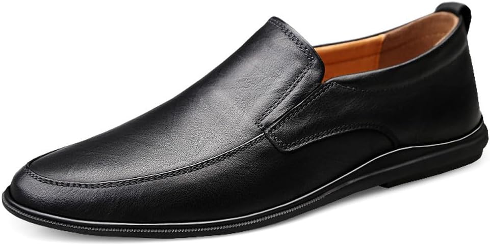 Мужские повседневные лоферы из натуральной кожи, мягкие туфли на плоской подошве для прогулок и вождения Welrung, черный
Мужские повседневные лоферы из натуральной кожи, мягкие туфли на плоской подошве для прогулок и вождения Welrung, черный