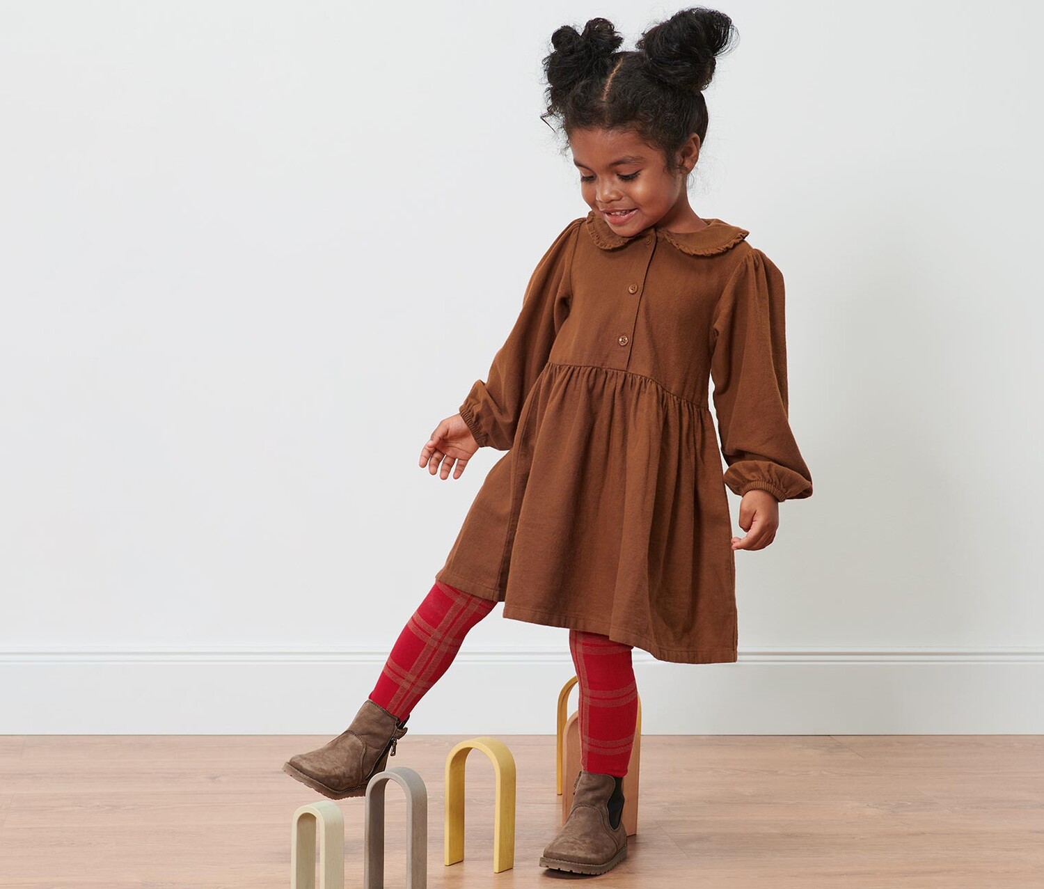 Детское тканое платье Tchibo, коньяк
Детское тканое платье Tchibo, коньяк