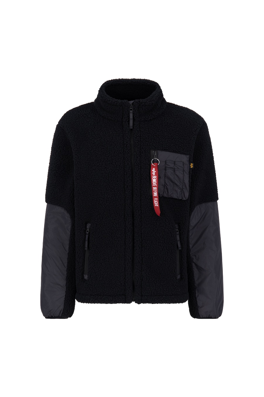 Куртка межсезонная ALPHA INDUSTRIES Sherpa Zip, черный
Куртка межсезонная ALPHA INDUSTRIES Sherpa Zip, черный