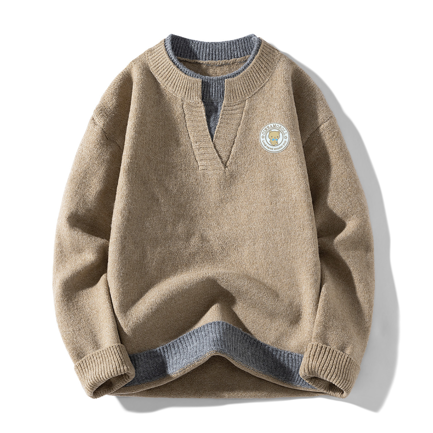 Свитер Cinnamoroll Yugui Dog унисекс Sanrio, хаки
Свитер Cinnamoroll Yugui Dog унисекс Sanrio, хаки