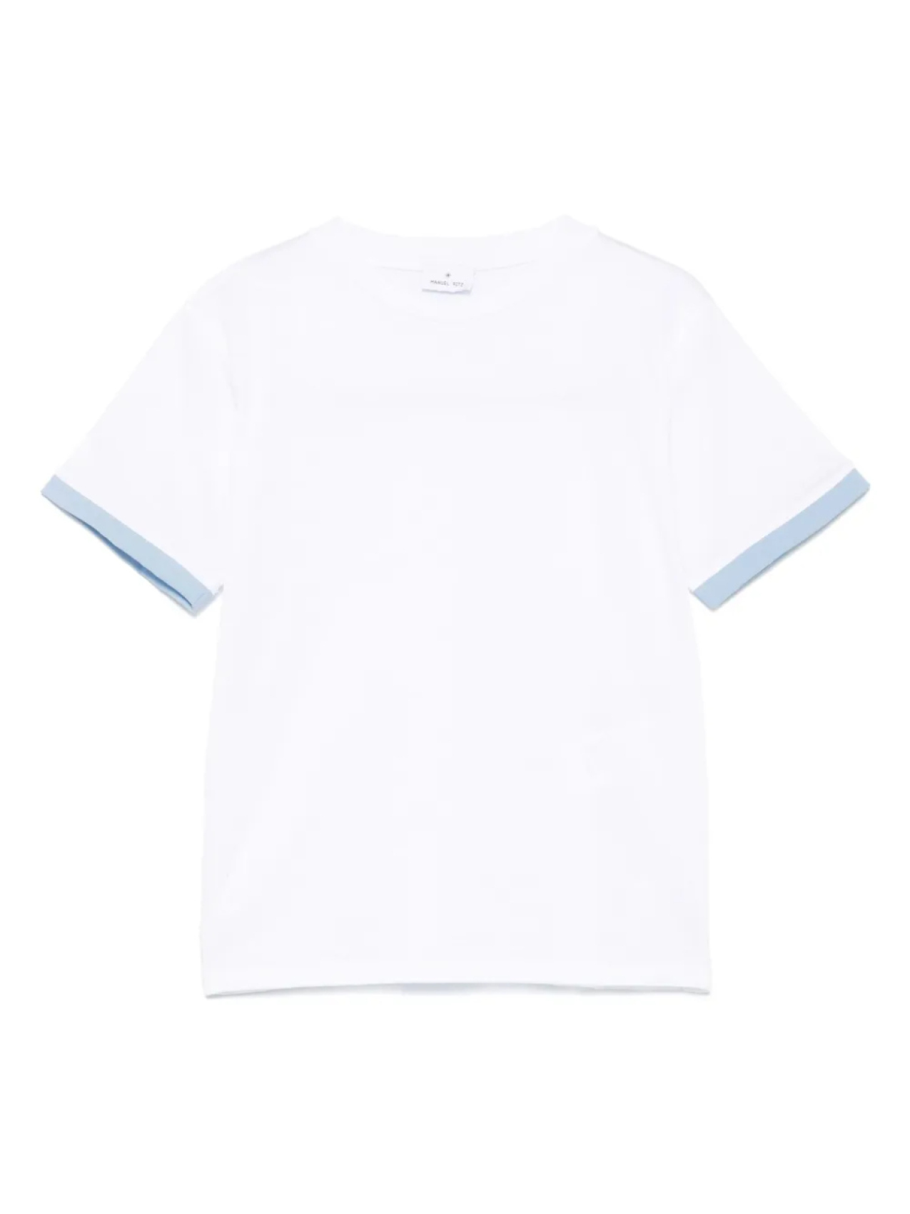 Футболка Manuel Ritz с контрастной отделкой, белый 
Футболка Manuel Ritz с контрастной отделкой, белый