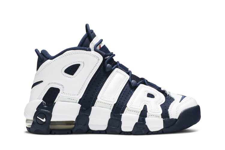 Кроссовки Nike Air More Uptempo GS 'Olympic' 2016, белый 
Кроссовки Nike Air More Uptempo GS 'Olympic' 2016, белый