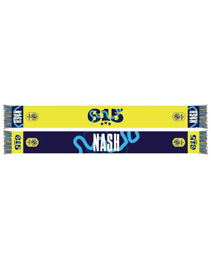 Мужской и женский желтый трикотажный шарф Nashville SC 2024 с крючками Ruffneck Scarves, желтый
Мужской и женский желтый трикотажный шарф Nashville SC 2024 с крючками Ruffneck Scarves, желтый