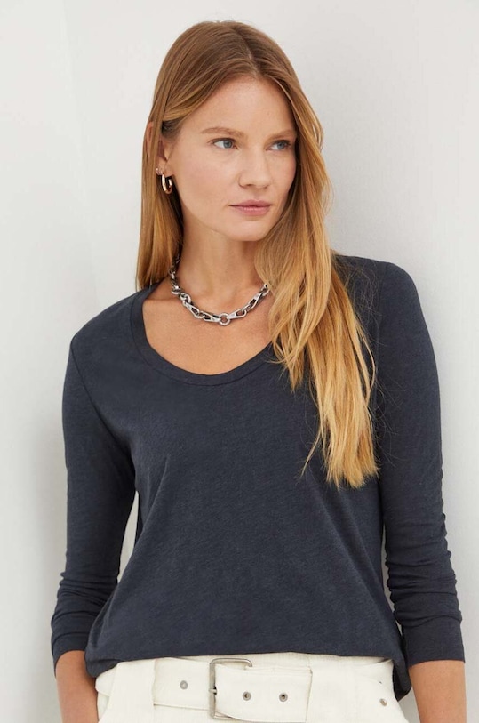 Лонгслив American Vintage, темно-синий
Лонгслив American Vintage, темно-синий