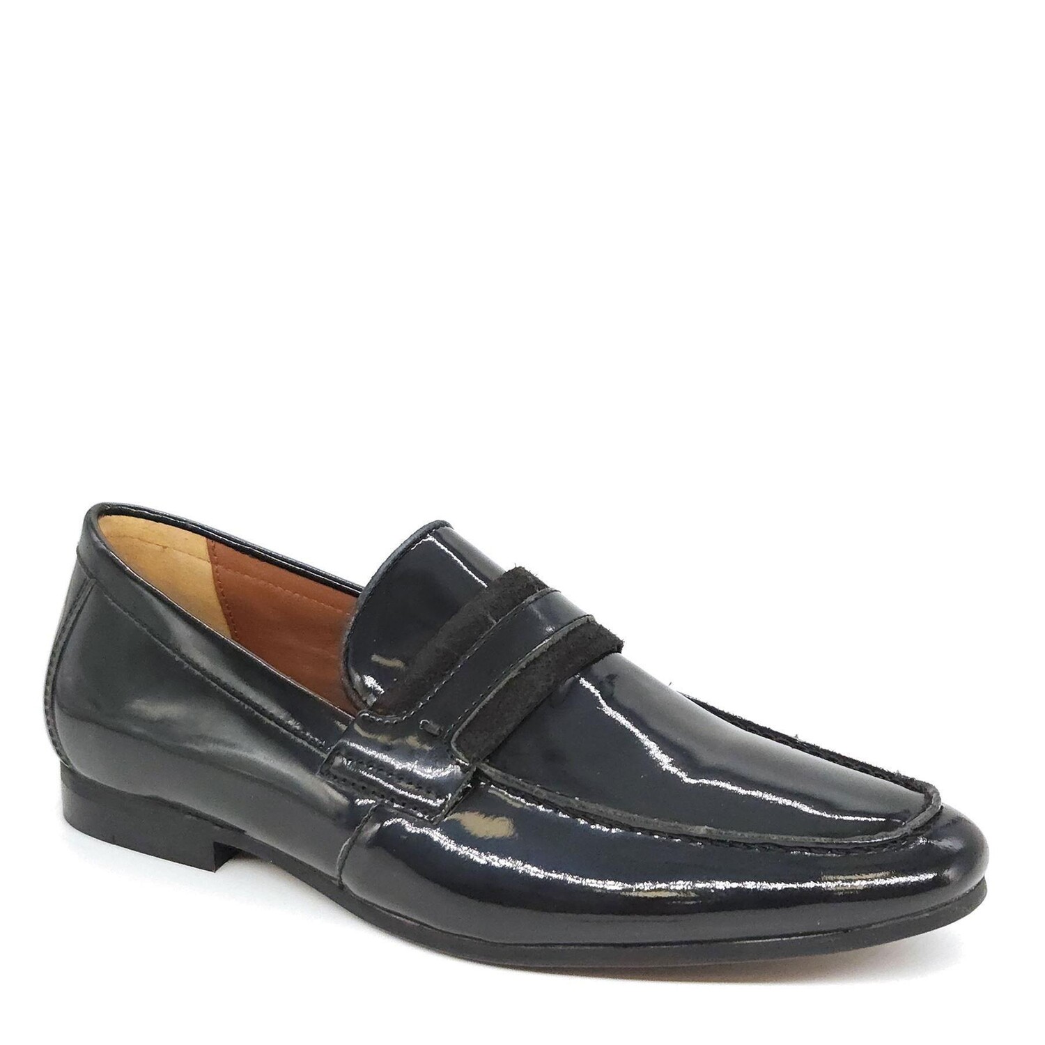 Лоферы без шнуровки Croydon из лакированной кожи HX London, черный
Лоферы без шнуровки Croydon из лакированной кожи HX London, черный