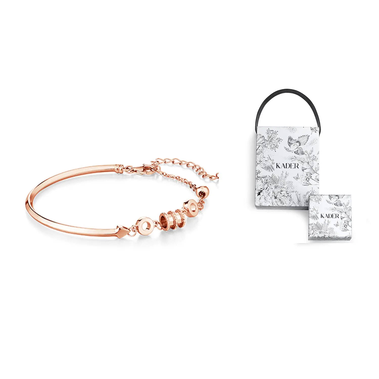 Двухцветный браслет из сплава для женщин Two Tone KADER, золото
Двухцветный браслет из сплава для женщин Two Tone KADER, золото