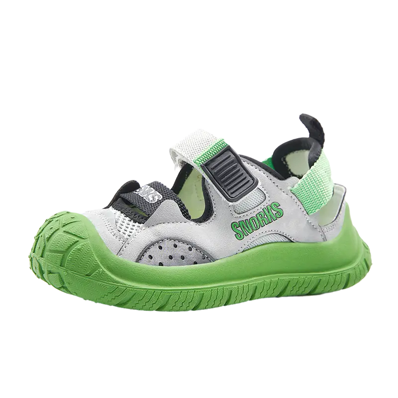 SNORKS Детские сандалии Green Kids с противоскользящей подошвой, антиударные, быстросохнущие
SNORKS Детские сандалии Green Kids с противоскользящей подошвой, антиударные, быстросохнущие
