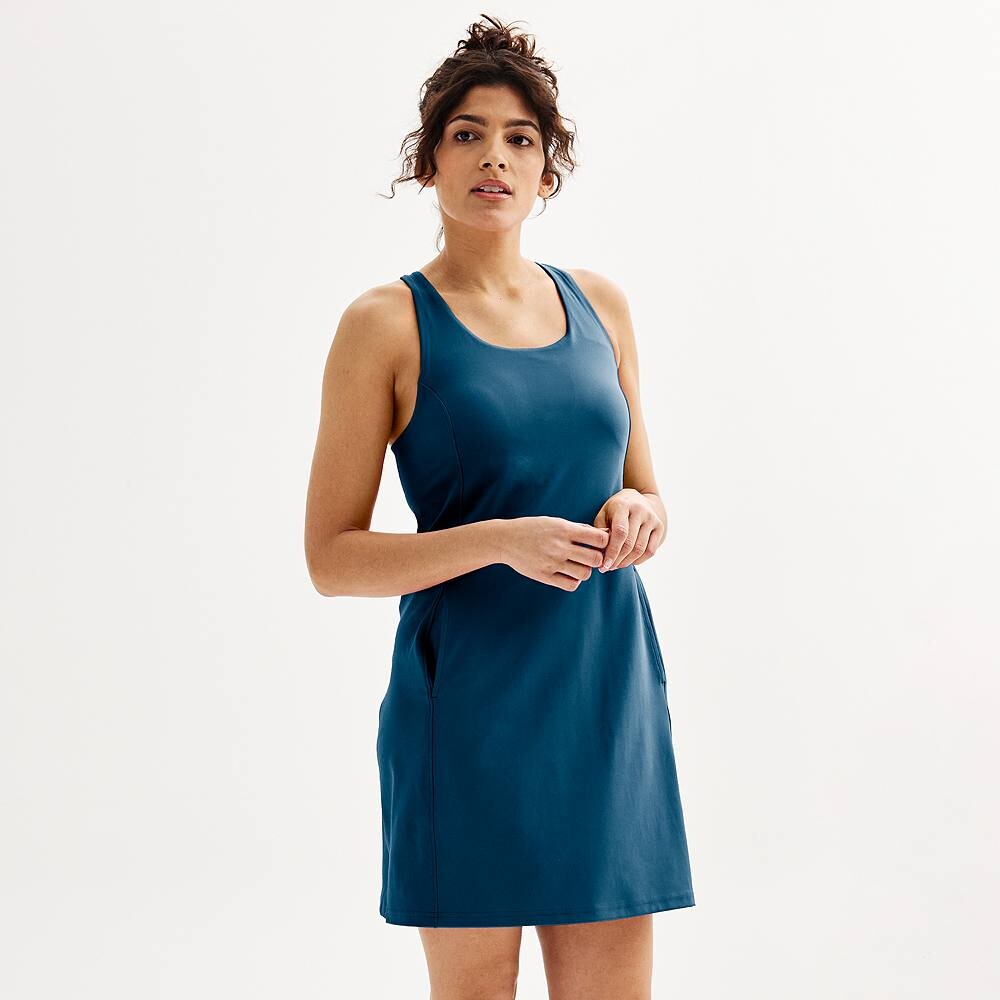 Женское ультраэластичное платье Tek Gear со встроенным бюстгальтером, цвет Blue Crayon
Женское ультраэластичное платье Tek Gear со встроенным бюстгальтером, цвет Blue Crayon