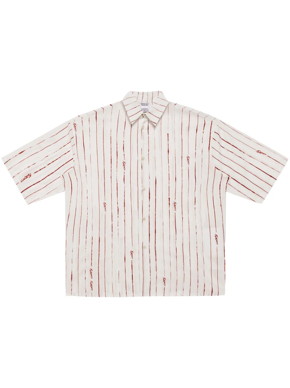 Рубашка County в тонкую полоску Marcelo Burlon County Of Milan, нейтральный
Рубашка County в тонкую полоску Marcelo Burlon County Of Milan, нейтральный