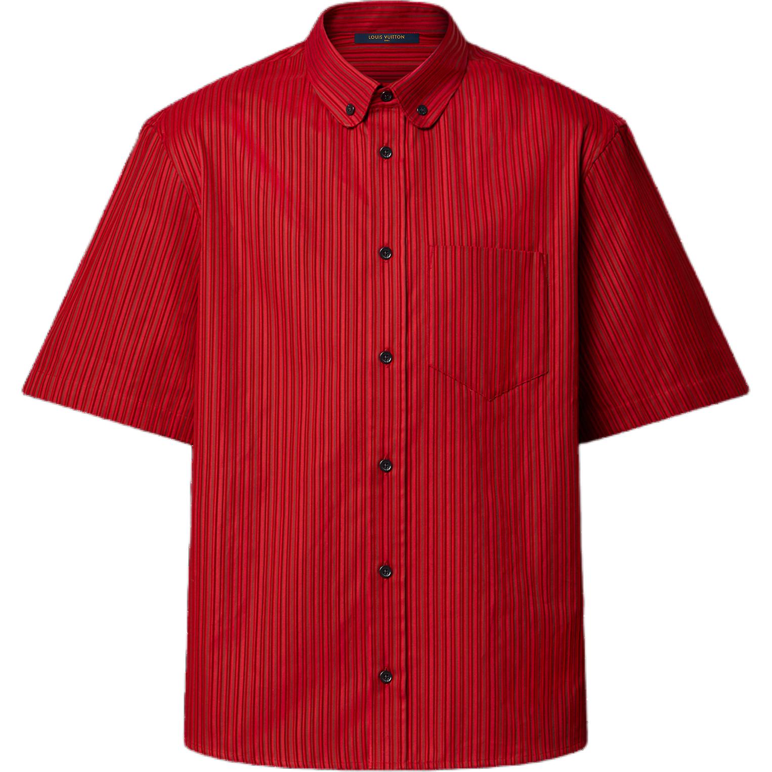 Луи Виттон Lv X Park Seo-Bo Хлопковая рубашка с коротким рукавом, Красная
Луи Виттон Lv X Park Seo-Bo Хлопковая рубашка с коротким рукавом, Красная