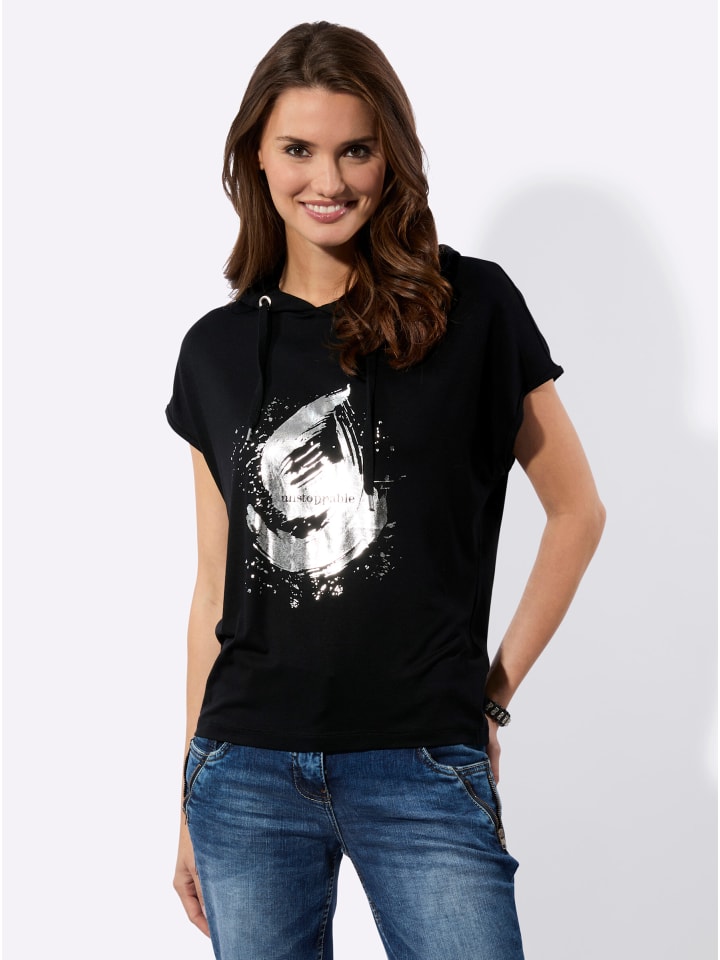 WITT WEIDEN Черная футболка с капюшоном
WITT WEIDEN Черная футболка с капюшоном