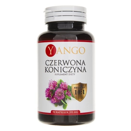 Yango, экстракт красного клевера, 90 капсул
Yango, экстракт красного клевера, 90 капсул