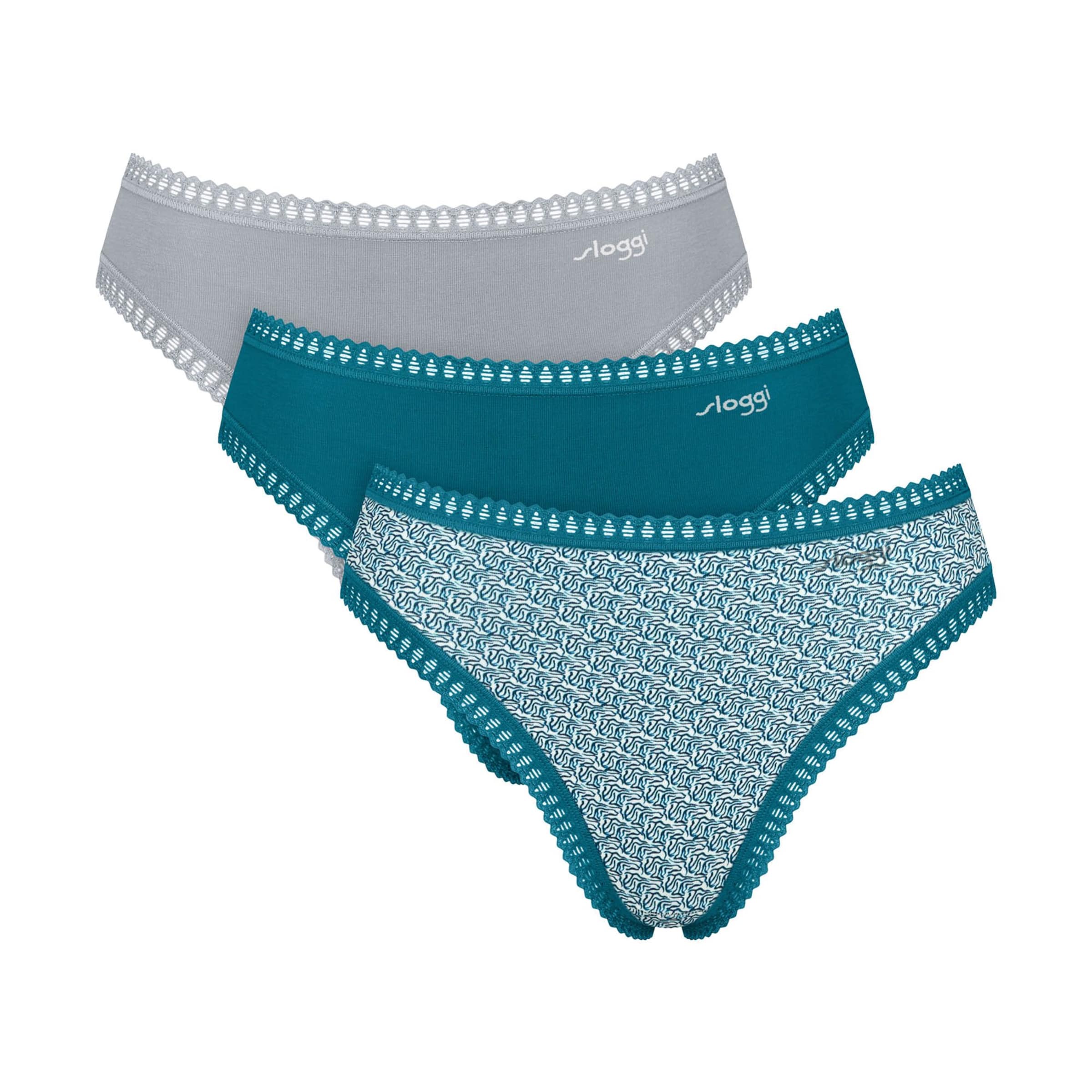 SLOGGI Трусики 'Go Rush' в цвете Cyan Blue, Light Grey
SLOGGI Трусики 'Go Rush' в цвете Cyan Blue, Light Grey