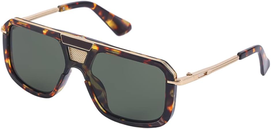 Винтажные квадратные солнцезащитные очки большого размера 2027 года для женщин, мужская солнцезащитная оправа, черные модные градиентные женские очки MTZJH, C05 Leopard Green
Винтажные квадратные солнцезащитные очки большого размера 2027 года для женщин, мужская солнцезащитная оправа, черные модные градиентные женские очки MTZJH, C05 Leopard Green