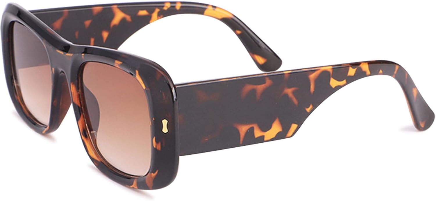 Большие квадратные солнцезащитные очки для женщин и мужчин, без поляризации, модные, с защитой UV400, большие солнцезащитные очки для водителя, для активного отдыха и путешествий ALKAHE, Tortoiseshell Frame Brown Lens
Большие квадратные солнцезащитные очки для женщин и мужчин, без поляризации, модные, с защитой UV400, большие солнцезащитные очки для водителя, для активного отдыха и путешествий ALKAHE, Tortoiseshell Frame Brown Lens