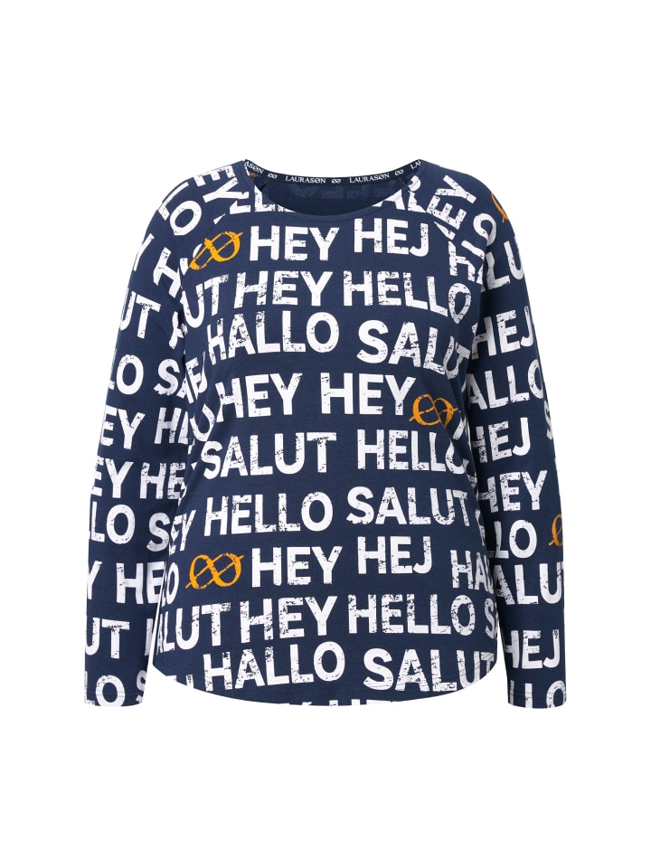 Рубашка темно-синего цвета LAURASØN
Рубашка темно-синего цвета LAURASØN