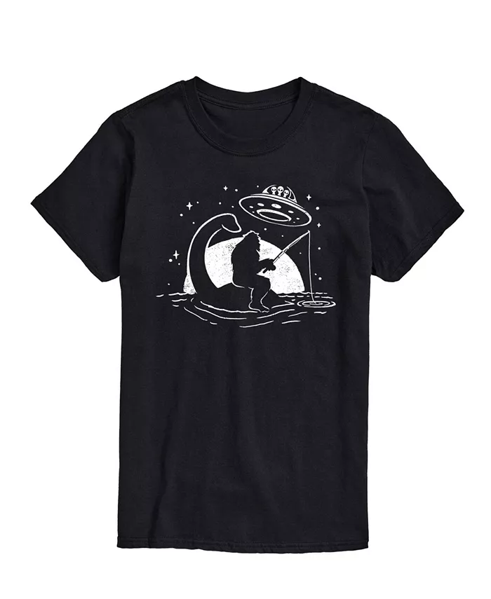 Мужская футболка с коротким рукавом Sasquatch Alien Scene AIRWAVES, черный
Мужская футболка с коротким рукавом Sasquatch Alien Scene AIRWAVES, черный