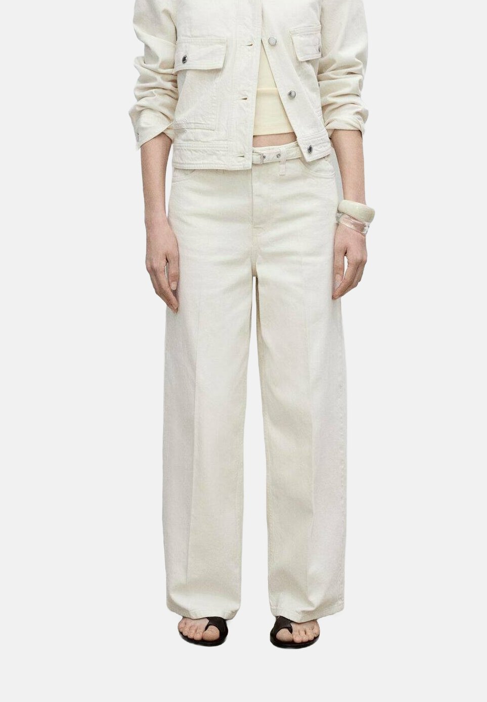 Расклешенные джинсы MARA Mango, молочный
Расклешенные джинсы MARA Mango, молочный