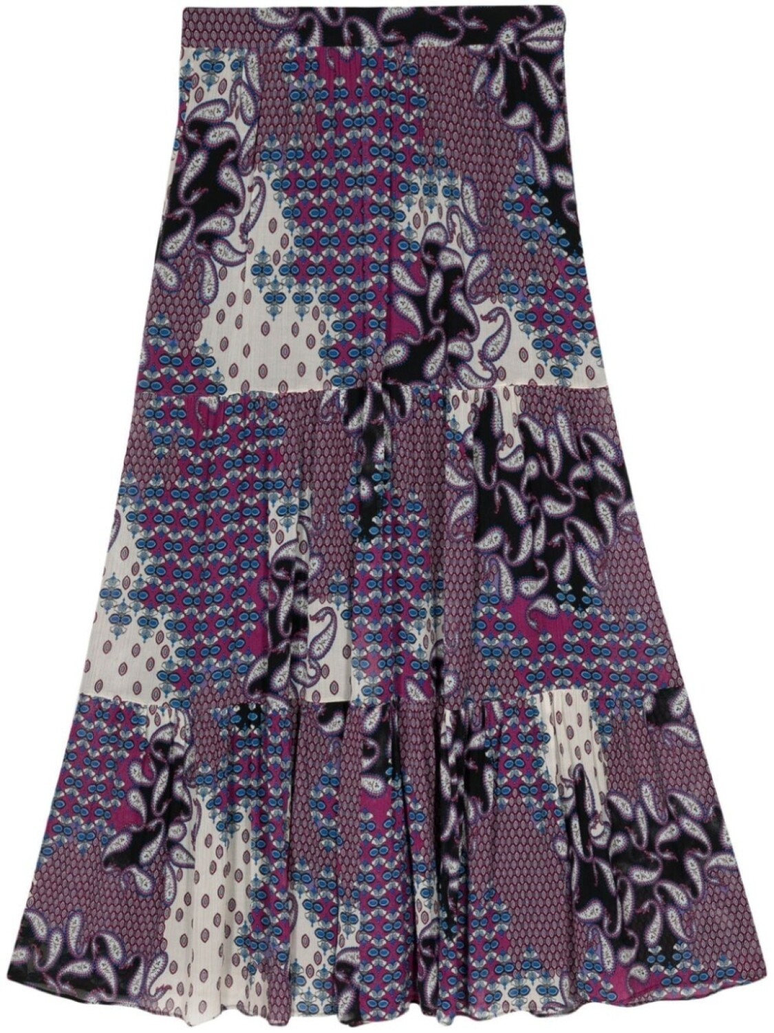 Ba&Sh ярусная юбка миди Brooke, фиолетовый
Ba&Sh ярусная юбка миди Brooke, фиолетовый