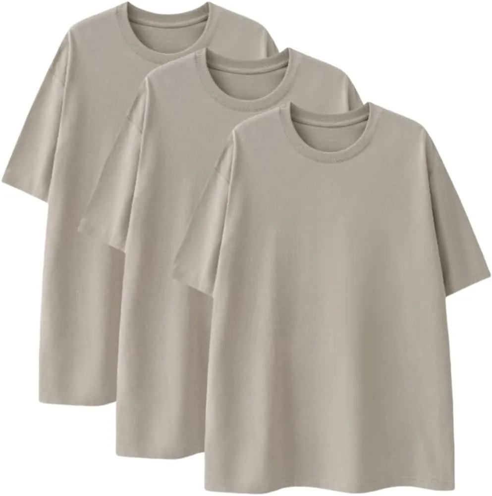 Футболки Oversized для тренировок, 3 шт, Cotton youcai
Футболки Oversized для тренировок, 3 шт, Cotton youcai