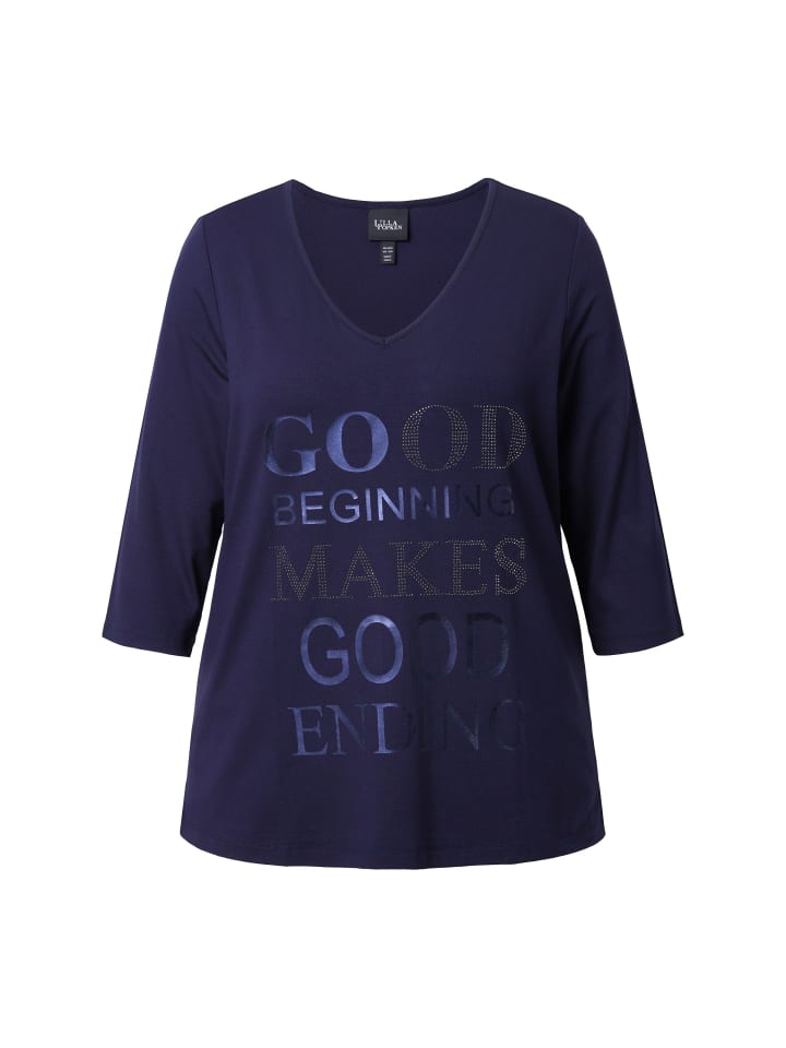 Темно-синяя рубашка Ulla Popken
Темно-синяя рубашка Ulla Popken