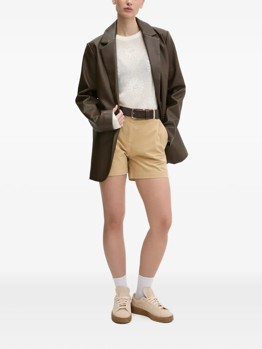 Шорты строгого кроя Hugo, нейтральный
Шорты строгого кроя Hugo, нейтральный