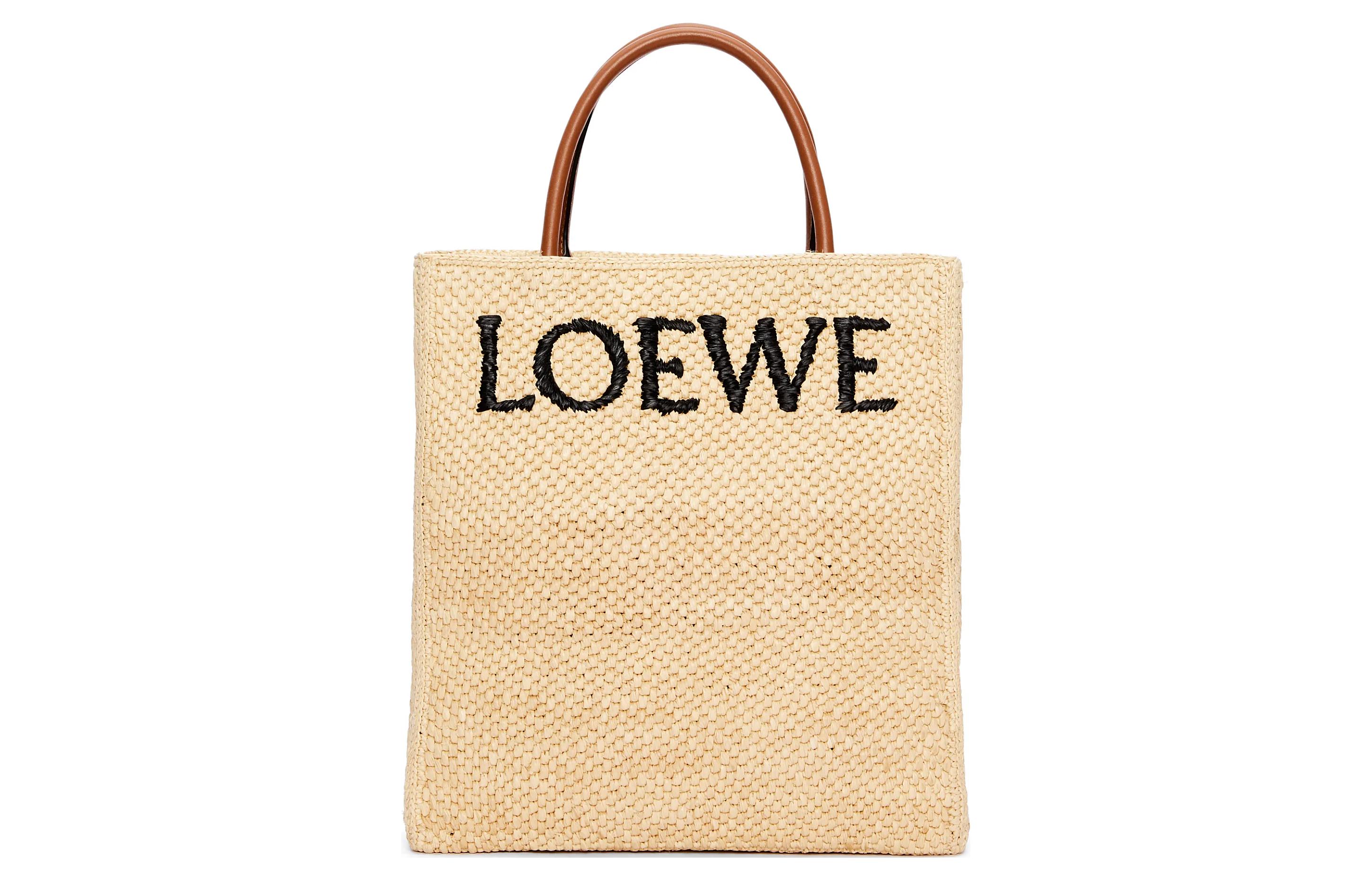Сумка-шоппер из соломки, натуральная и черная LOEWE
Сумка-шоппер из соломки, натуральная и черная LOEWE