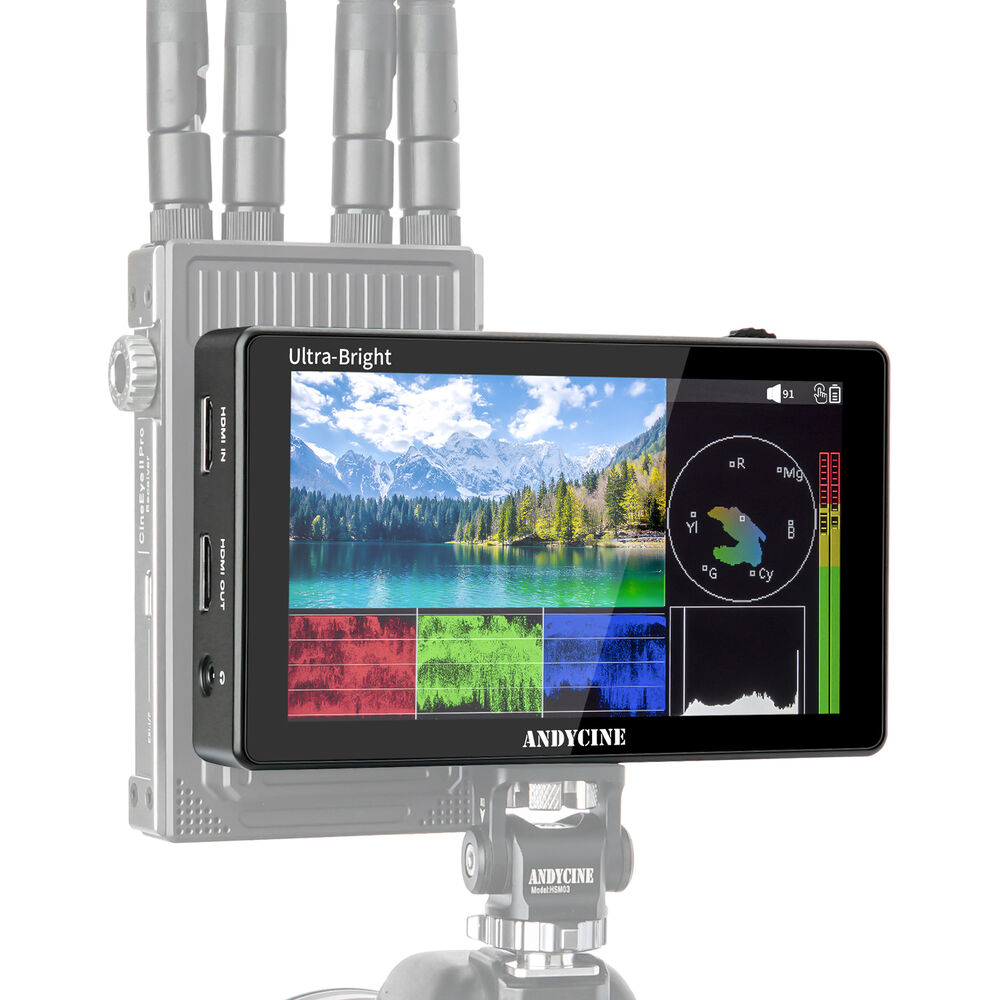 Монитор для камер ANDYCINE C5 5.5" Daylight-Viewable Touchscreen On-Camera C5
Монитор для камер ANDYCINE C5 5.5" Daylight-Viewable Touchscreen On-Camera C5