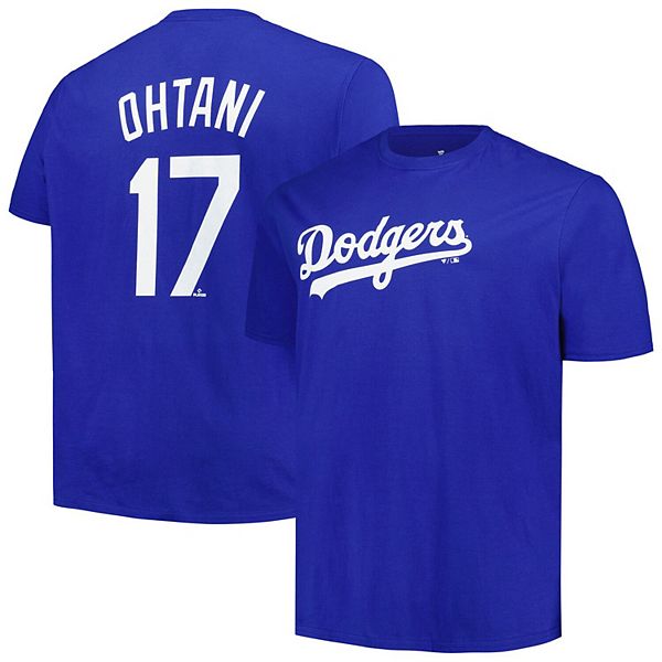 Футболка Los Angeles Dodgers Shohei Ohtani Big & Tall Profile
Футболка Los Angeles Dodgers Shohei Ohtani Big & Tall Profile