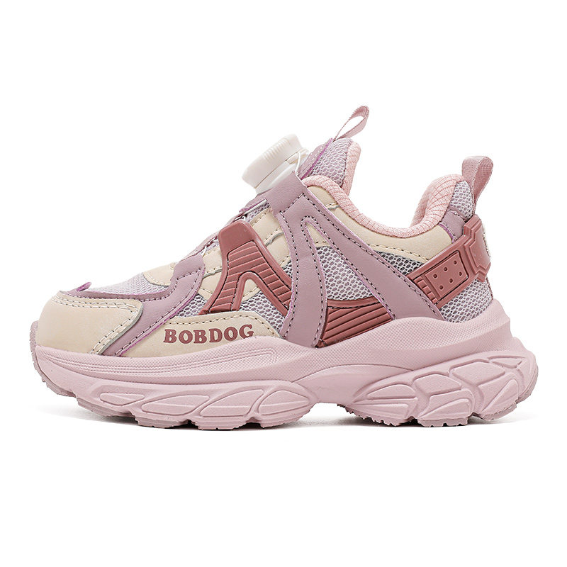 Детская обувь для повседневной жизни BOBDOG, коричневый/розовый 
Детская обувь для повседневной жизни BOBDOG, коричневый/розовый