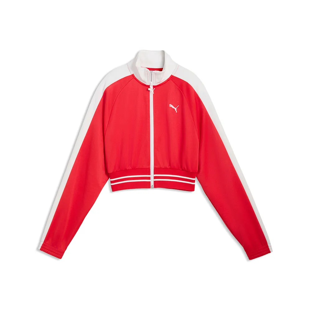 Укороченная толстовка Puma T7 на молнии, красный
Укороченная толстовка Puma T7 на молнии, красный