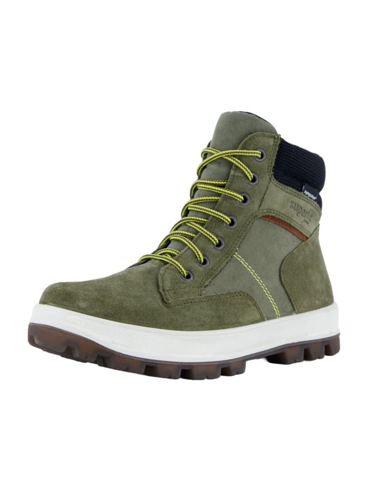 Superfit Ботинки на шнуровке зеленого цвета
Superfit Ботинки на шнуровке зеленого цвета