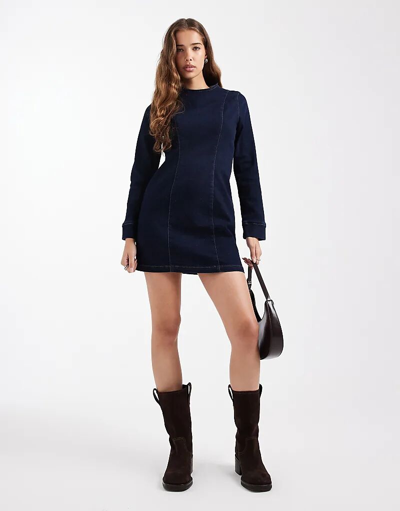 Джинсовое облегающее платье с длинными рукавами ASOS DESIGN, средне-синего цвета
Джинсовое облегающее платье с длинными рукавами ASOS DESIGN, средне-синего цвета
