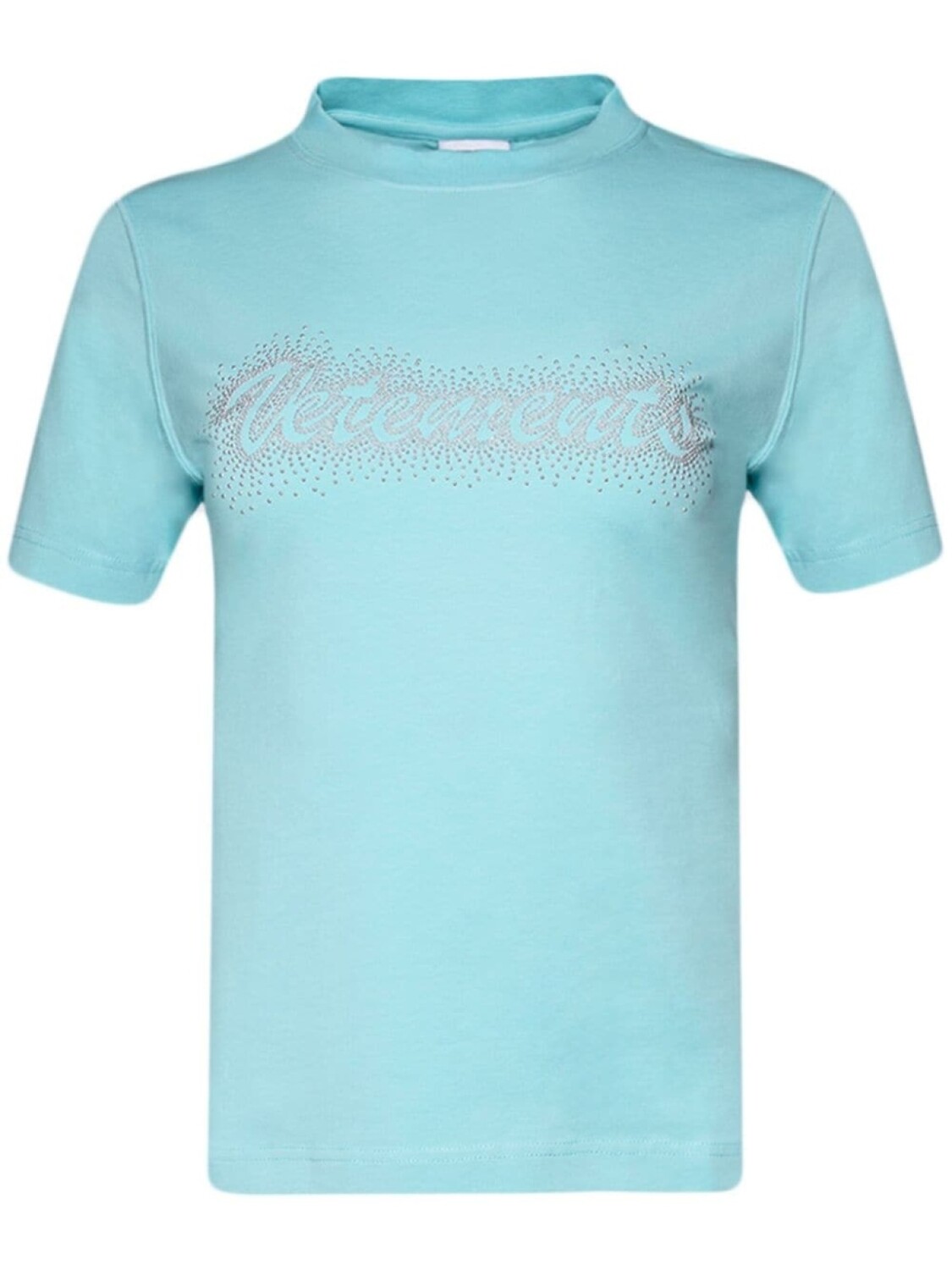 Футболка с логотипом и круглым вырезом VETEMENTS, синий
Футболка с логотипом и круглым вырезом VETEMENTS, синий