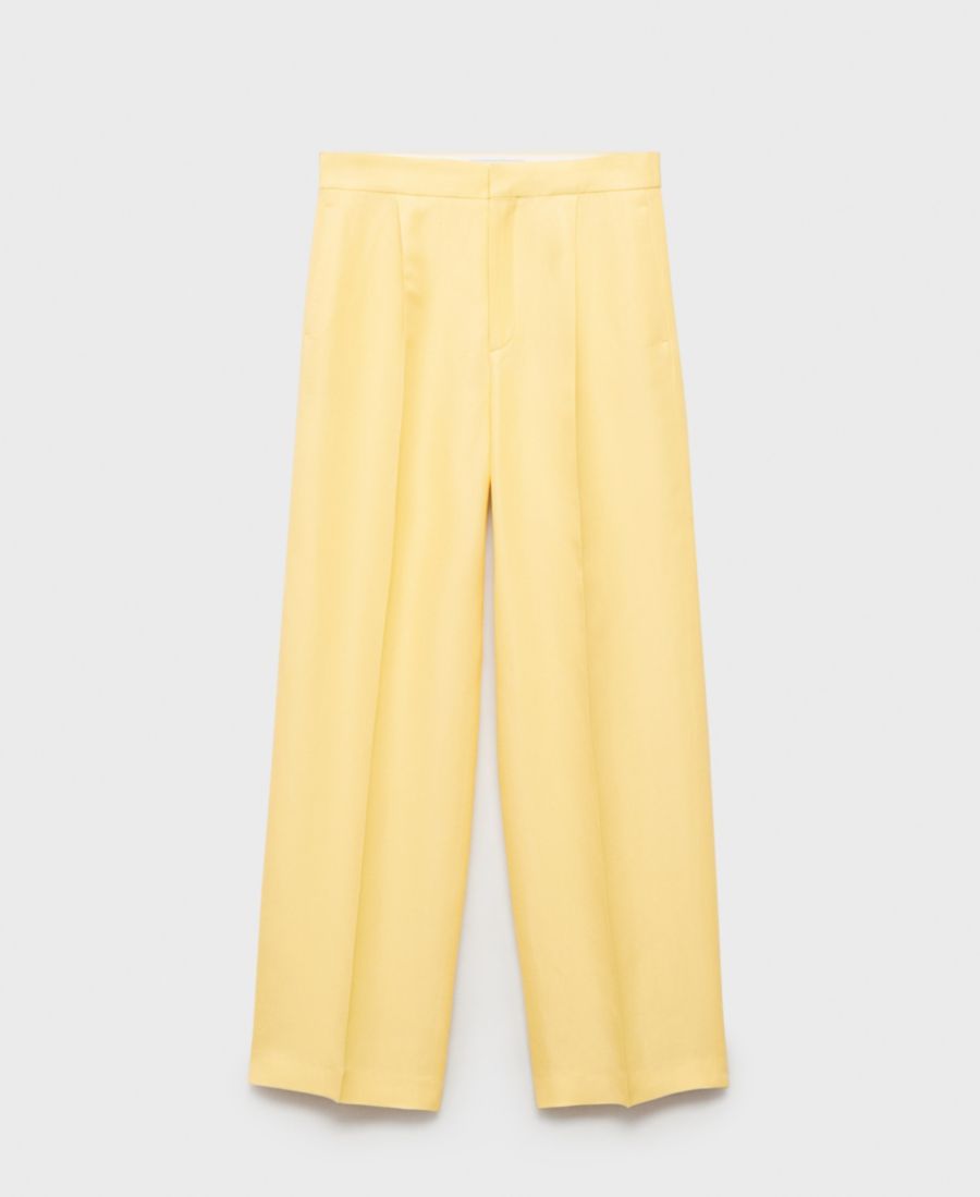 Женские брюки прямого кроя MANGO, Yellow
Женские брюки прямого кроя MANGO, Yellow