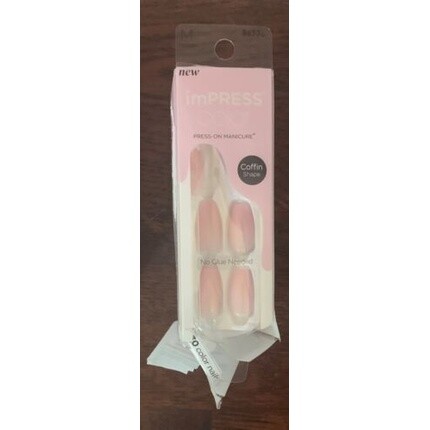 Маникюр Kiss Press-On Цветные ногти Форма гроба Розовая мечта, Impress
Маникюр Kiss Press-On Цветные ногти Форма гроба Розовая мечта, Impress