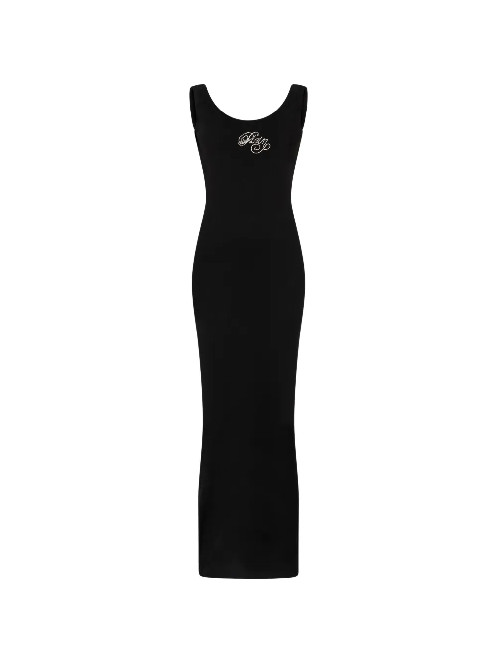 Платье макси с логотипом Philipp Plein, черный
Платье макси с логотипом Philipp Plein, черный
