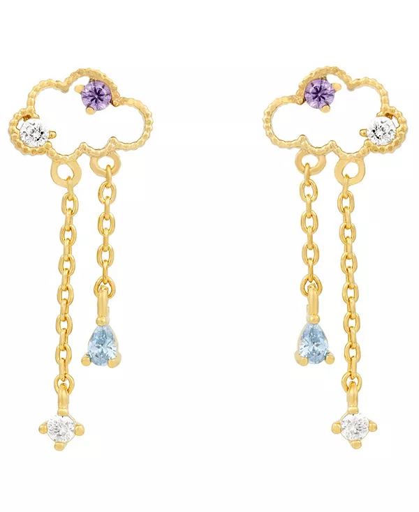 Серьги в форме царствующих облаков Girls Crew, gold-plated
Серьги в форме царствующих облаков Girls Crew, gold-plated