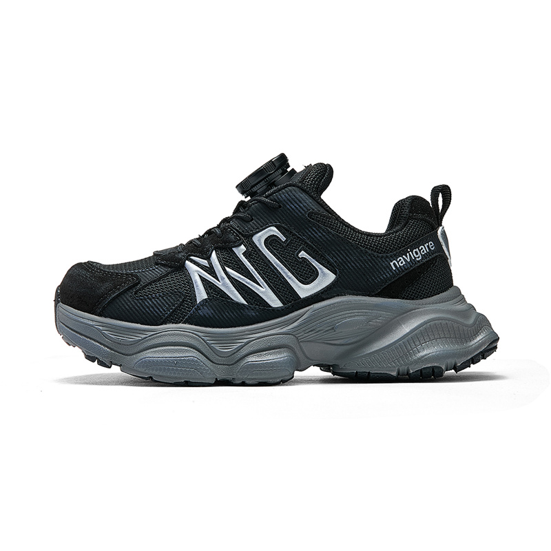 Низкие, устойчивые к ударам, износостойкие и дышащие детские кроссовки для повседневной носки NAVIGARE, черный
Низкие, устойчивые к ударам, износостойкие и дышащие детские кроссовки для повседневной носки NAVIGARE, черный