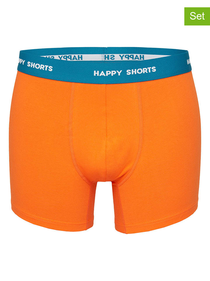 Happy Shorts Комплект из 2 штук: боксерские шорты черно-оранжевого цвета
Happy Shorts Комплект из 2 штук: боксерские шорты черно-оранжевого цвета
