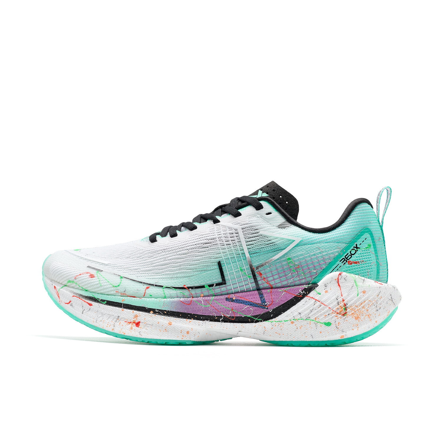 Кроссовки для бега 360X Series женские с низким верхом, классические, белые/зеленые Aurora Xtep
Кроссовки для бега 360X Series женские с низким верхом, классические, белые/зеленые Aurora Xtep