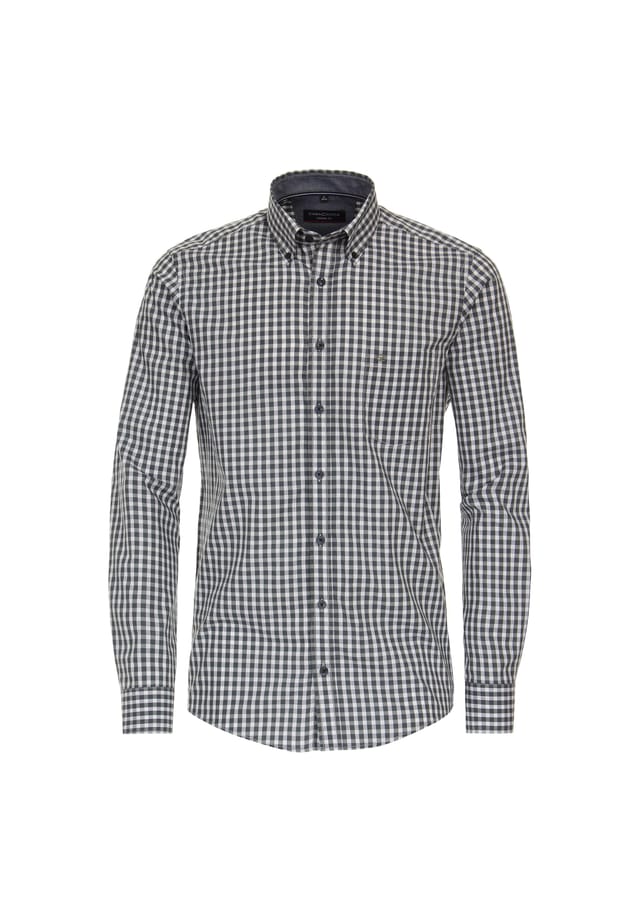 Рубашка свободного кроя в клетку Casamoda, зеленый
Рубашка свободного кроя в клетку Casamoda, зеленый