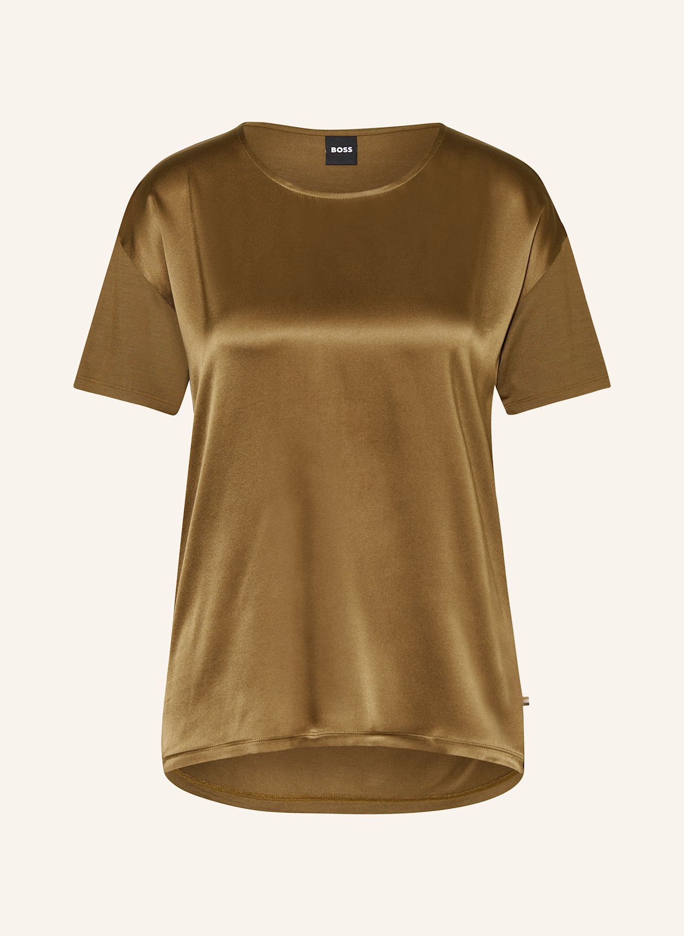 Блузка-Рубашка esandy из смеси материалов с шелком Boss, коричневый
Блузка-Рубашка esandy из смеси материалов с шелком Boss, коричневый