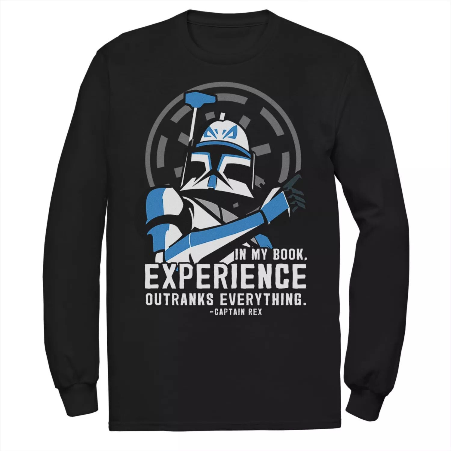 Мужская футболка «Звездные войны» «Войны клонов» «Капитан Рекс Опыт» Star Wars
Мужская футболка «Звездные войны» «Войны клонов» «Капитан Рекс Опыт» Star Wars