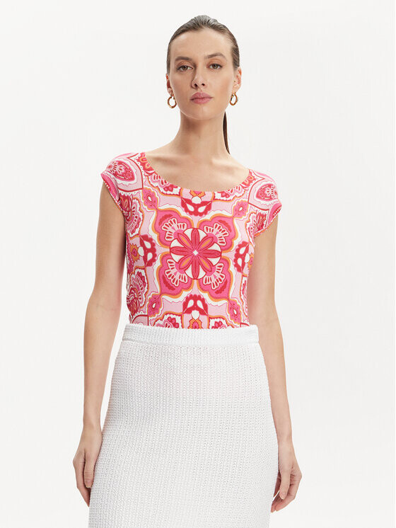 Блузка стандартного кроя Luisa Spagnoli, розовый
Блузка стандартного кроя Luisa Spagnoli, розовый