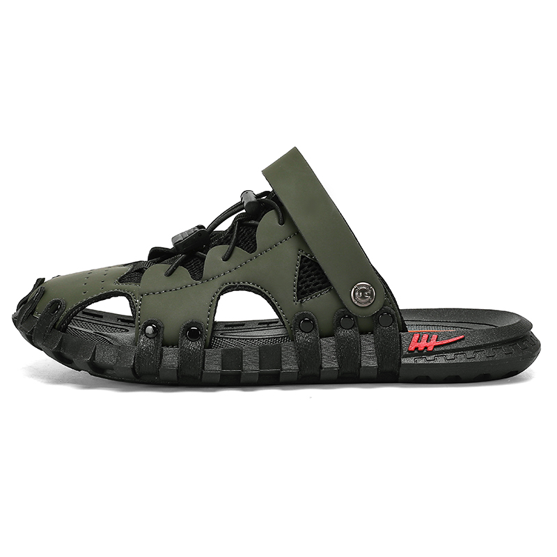 LONGYING Зеленые пляжные сандалии для мужчин, цвет Green
LONGYING Зеленые пляжные сандалии для мужчин, цвет Green